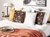 Set of 2 Velvet Cushions with Flower Pattern 45 x 45 cm Multicolour RAMONDA_838926