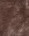 Pelle sintetica di pecora colore marrone MUNGO_710844