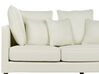 3 Seater Fabric Sofa Off-White FENSTAD_897643