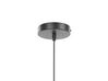 Lampe suspension en bambou clair et métal noir JAVARI_785400