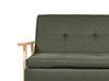 Canapé-lit en tissu vert TJORN_902858