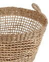 Set of 2 Seagrass Baskets Natural AROWANA_824891