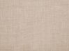 Bekleding polyester beige 160 x 200 cm voor bed FITOU _748760