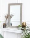 Specchio da parete in color grigio 60x91 cm NEVEZ_748050
