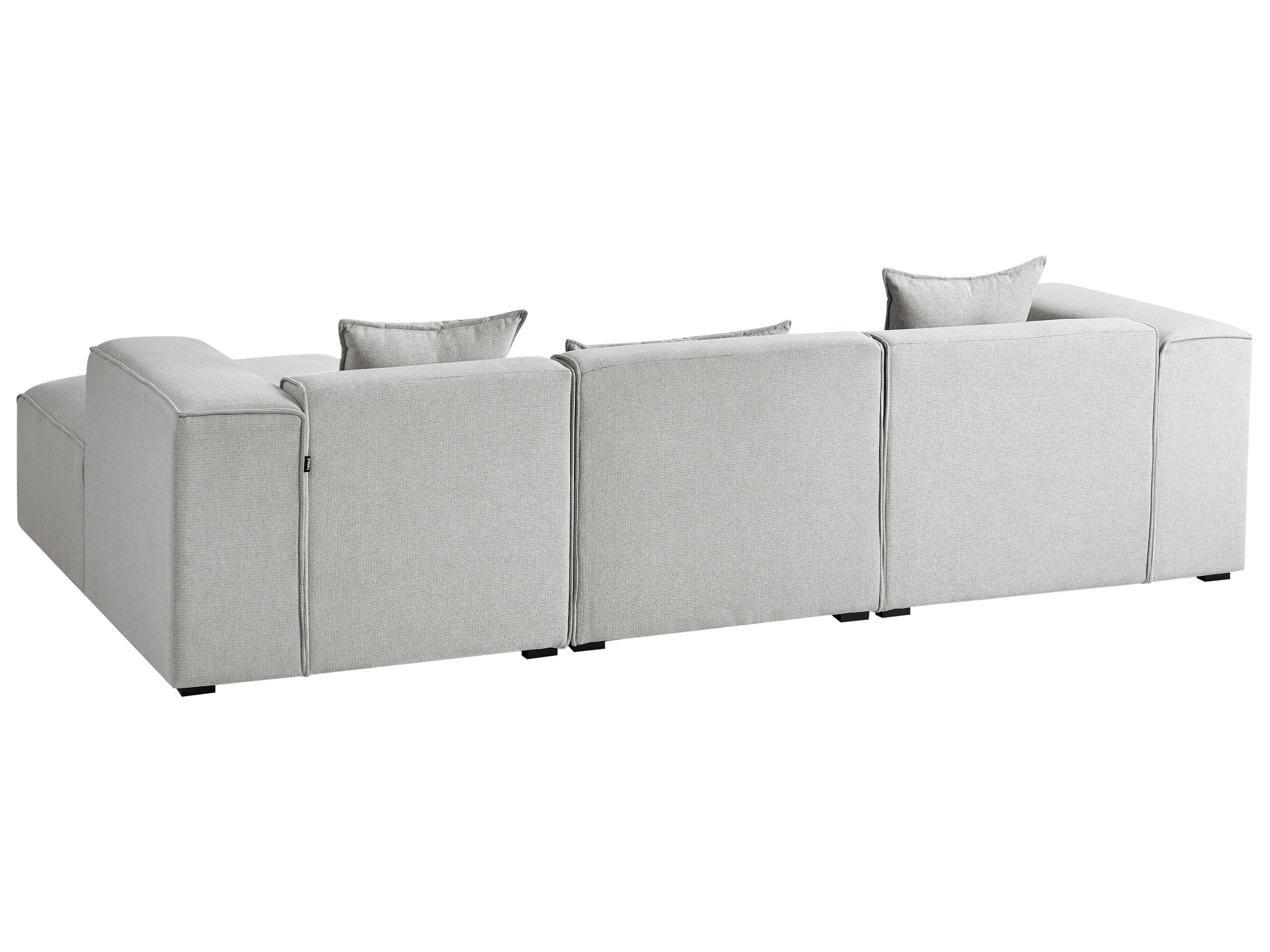 Narożnik lewostronny jasnoszary DOLVA