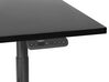 Hæve sænkebord elektrisk sort 120 x 72 cm DESTINAS_899652