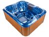 Square Hot Tub with LED Blue ARCELIA_898004