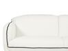 Boucle Sofa with Ottoman White TONSBERG_891155