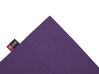 Puf cojín de poliéster violeta/púrpura 140 x 180 cm FUZZY_708983