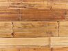 Zestaw mebli ogrodowych drewno bambusowe z poduszkami białymi SAVALLETRI_838133