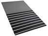 Outdoor Teppich schwarz 90 x 180 cm Streifenmuster HALDIA_716474
