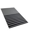 Vonkajší koberec 90 x 180 cm čierny HALDIA_716474