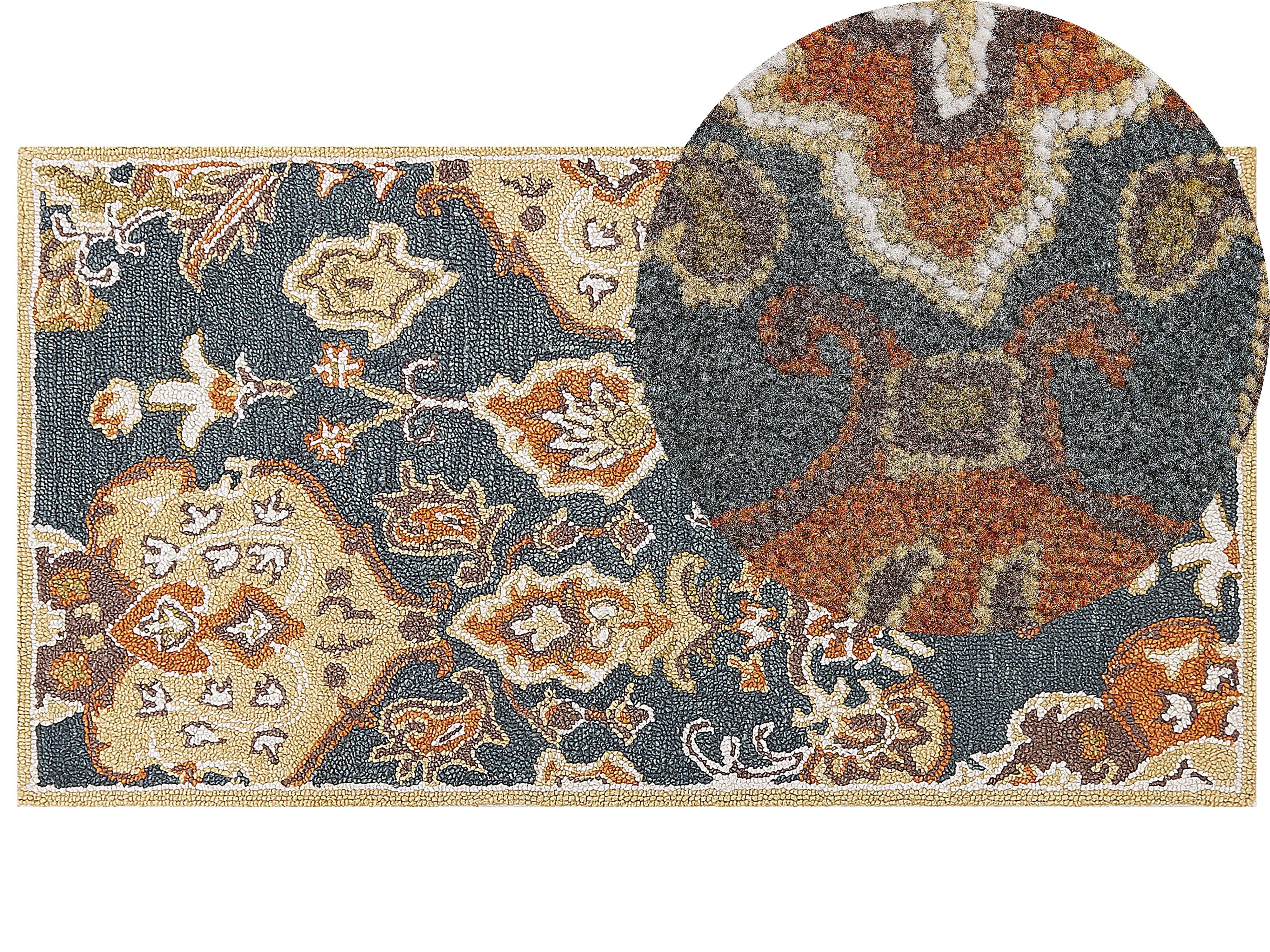Vlnený koberec 80 x 150 cm viacfarebný UMURLU_830926