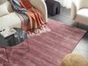 Viskózový koberec 140 x 200 cm ružový GESI II_837734