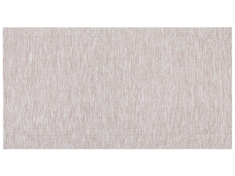 Tappeto cotone beige 80 x 150 cm DERINCE_481722