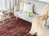 Různobarevný bavlněný koberec v tmavém odstínu 140x200 cm BARTIN_487769