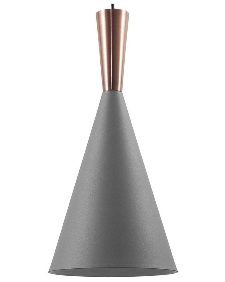 Lámpara colgante gris/cobrizo TAGUS_745203