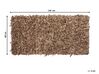 Leather Area Rug 80 x 150 cm Beige MUT_673049