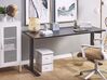 Adjustable Standing Desk 160 x 72 cm Black DESTIN II_787897