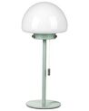 Zöld üveg asztali lámpa 39 cm MORUGA_851500
