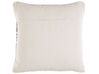 Set of 2 Cotton Cushions Geometric Pattern 45 x 45 cm Black and White SALIZAR_802260