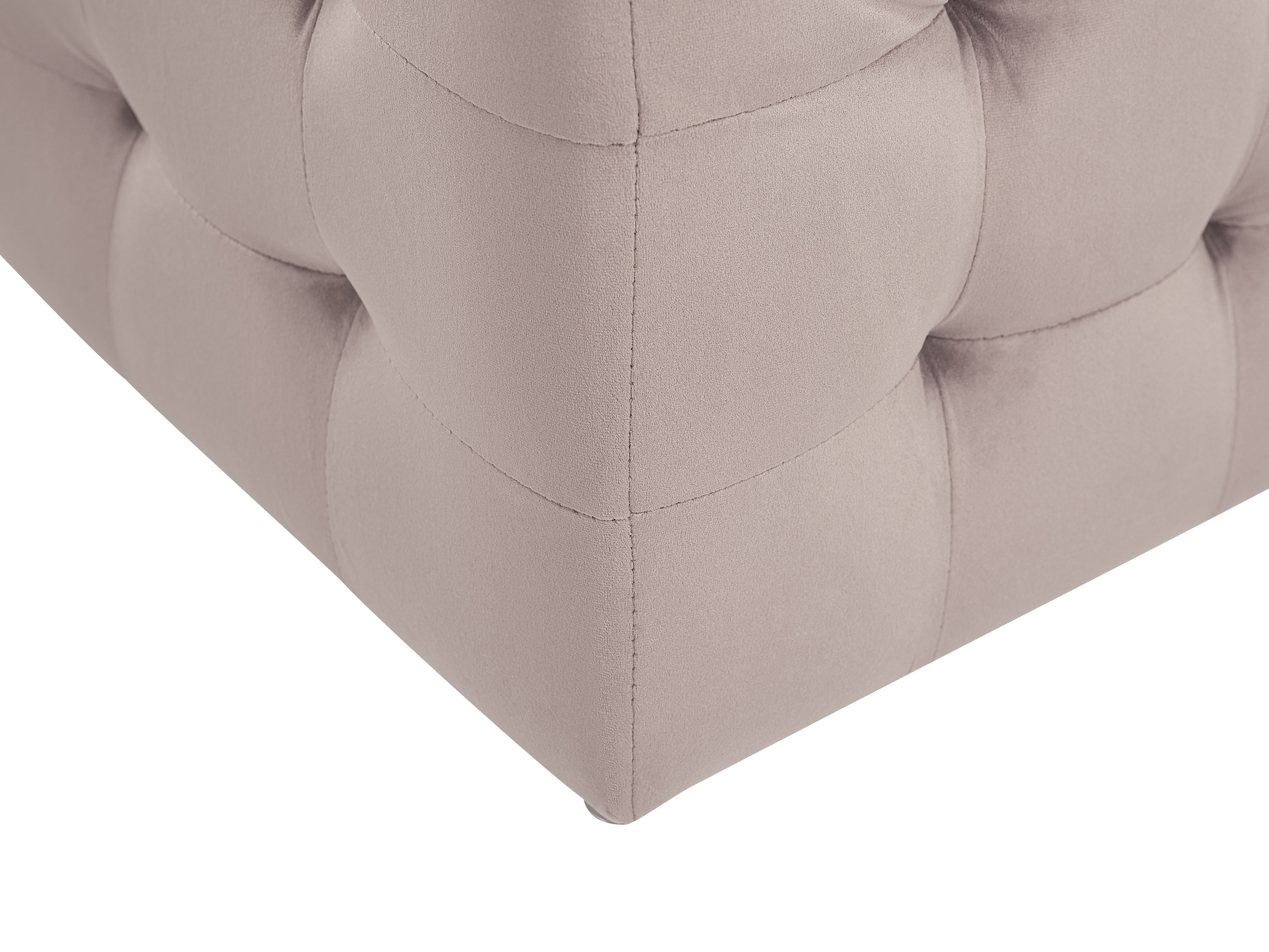 Rahi sametti säilytystila vaaleanpunainen 72 x 42 cm MICHIGAN | Beliani.fi