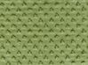 Capa de cobertor pesado em tecido verde 150 x 200 cm CALLISTO_891813