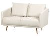Sofa Set Polyester beige 5-Sitzer mit goldenen Beinen MAURA_892253