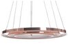 Lampadario LED metallo rosa dorato ATREK_815663