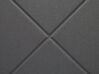 Sideboard grau / dunkler Holzfarbton 3 Schubladen PALMER_811959