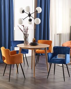 Tuoli sametti laivastonsininen 2 kpl SANILAC Tuoli sametti laivastonsininen 2 kpl SANILAC