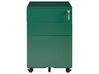 Förvaringsskåp i metall med 3 lådor grön CAMI_843924