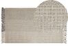Vloerkleed wol grijs 80 x 150 cm  TEKELER_847385
