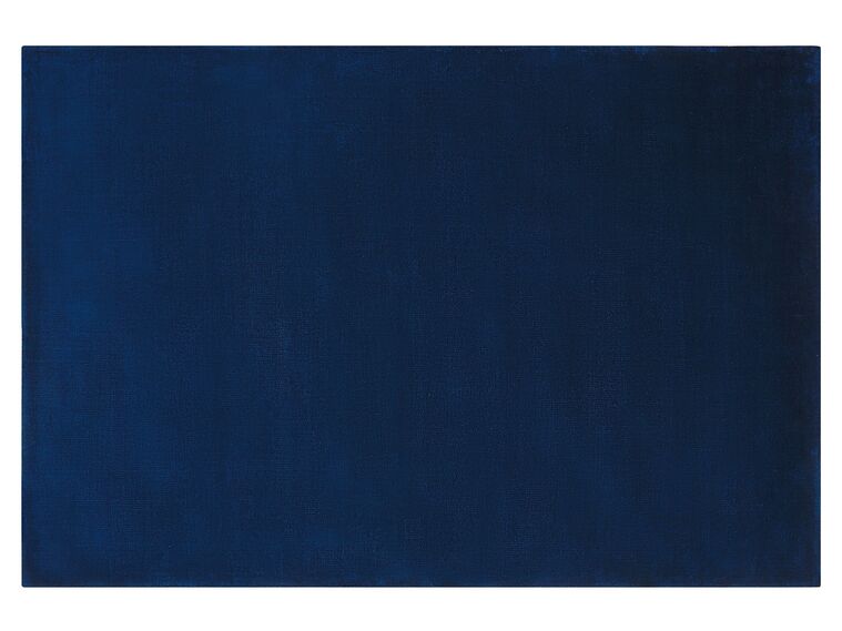 Viskózový koberec 140 x 200 cm tmavě modrý GESI II_793605