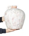 Terracotta Decorative Vase 31 cm White IPOH_893631