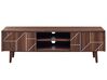 Mueble TV madera oscura 150 x 39 cm FRANKLIN_840501