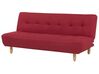 Fabric Sofa Bed Red ALSTEN_806964