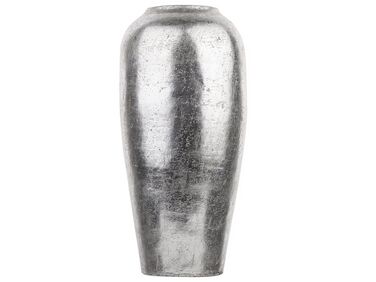 Dekorativ Vase Sølv 48 cm LORCA