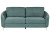 3 Seater Fabric Sofa Green TROSA_851910
