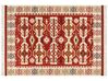Vlněný kelimový koberec 200 x 300 cm vícebarevný VOSKEVAZ_859330