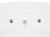 Vasca da bagno idromassaggio bianca con LED 197 x 140 cm BARACOA_821063
