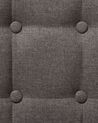 Conjunto de 2 sillas de comedor de poliéster gris pardo/madera clara BROOKLYN_693862