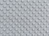 Capa de cobertor pesado em tecido cinzento claro 135 x 200 cm CALLISTO_891849