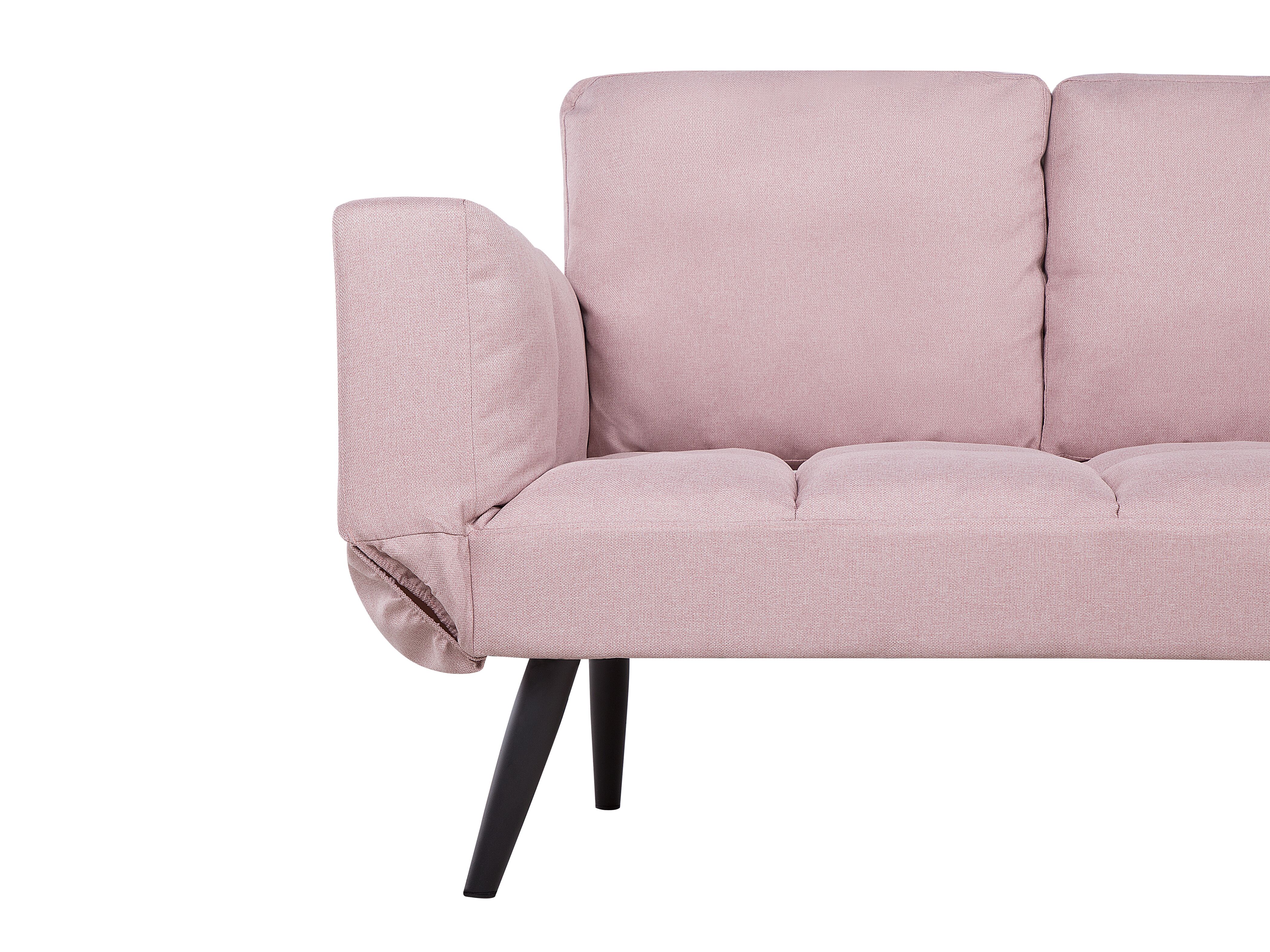Sofá cama rosa BREKKE Beliani.es