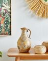 Decoratieve vaas terracotta meerkleurig 28 cm FILIPPI_850317