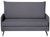 Sofá-cama de 2 lugares em tecido cinzento BELFAST_267172