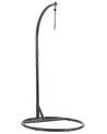 Hanging Chair with Stand Black ALLERA_815242