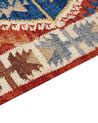 Vlněný kelimový koberec 160 x 230 cm vícebarevný VANASHEN_858537