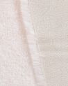 Kunstfell-Teppich Kaninchen weiß 90 cm UNDARA_790239