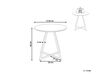 Odkládací stolek světlé dřevo/černý ATOKA_851309